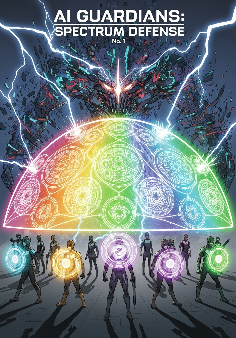 Rainbow Posse Rising: Issue #8 Cover