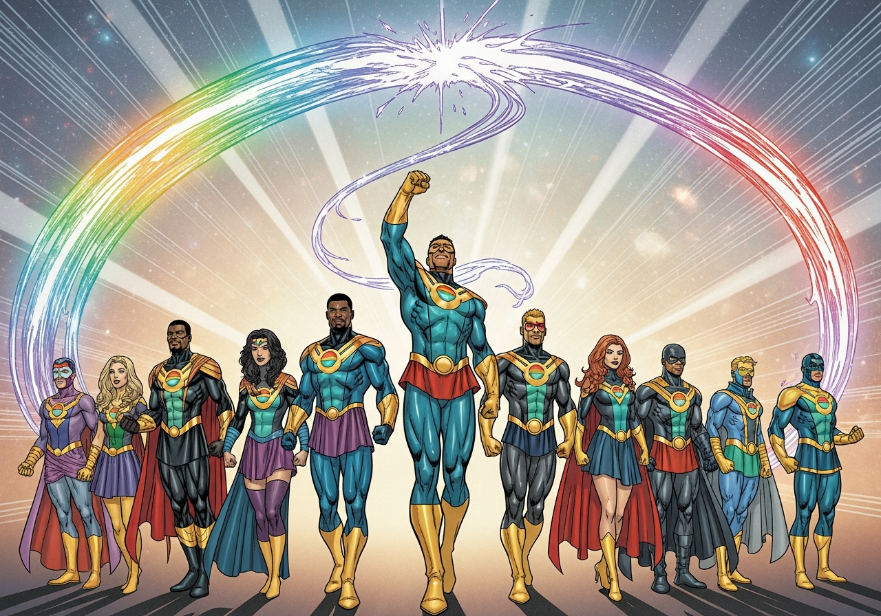 Rainbow Posse Rising: Issue #8