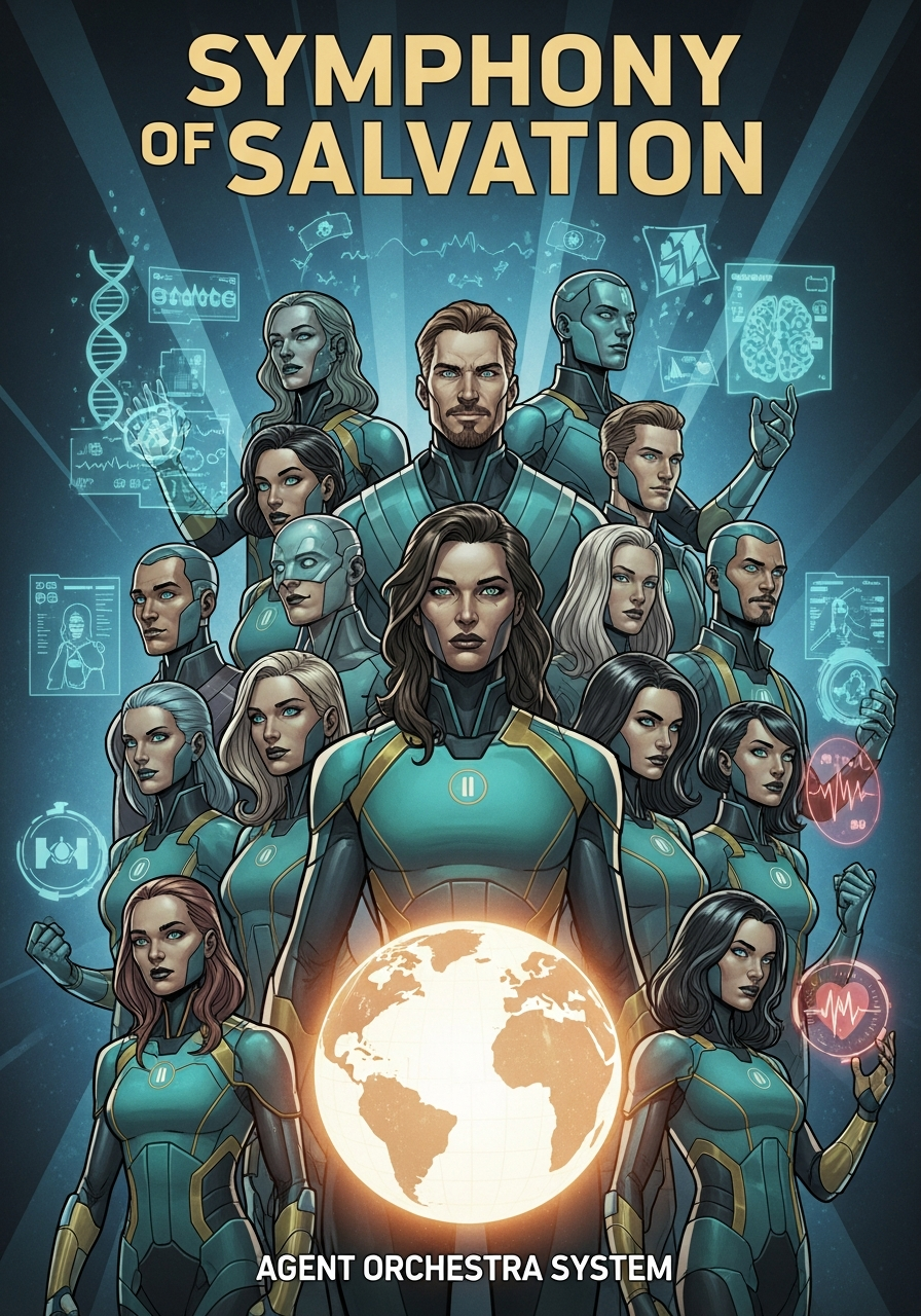 Symphony of Salvation: Issue #17 Cover